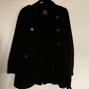 Black forever21 peacoat